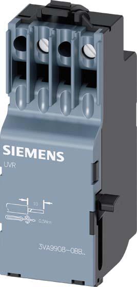 Actual product image Siemens 3VA9908-0BB27 Undervoltage release 1 pc (3VA99080BB27)