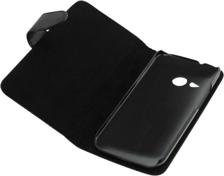 Actual product image König Design Mobile phone cover case for mobile HTC One Mini 2 bookstyle black (HTC One Mini 2)
