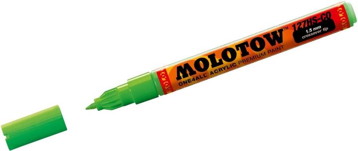 Image du produit Molotow AKRYLMARKER 1.5mm vert fluo (vert fluo fluorecent, 1.50 mm, 1 x)