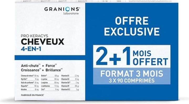 Granions Pro Keracys 4-In-1 Anti-Hair Loss Strength Growth