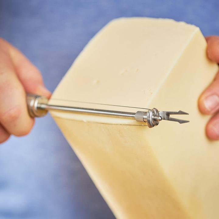 Actual product image Rösle Käseschneider mit Gabel für Schnittkäse (12 cm)