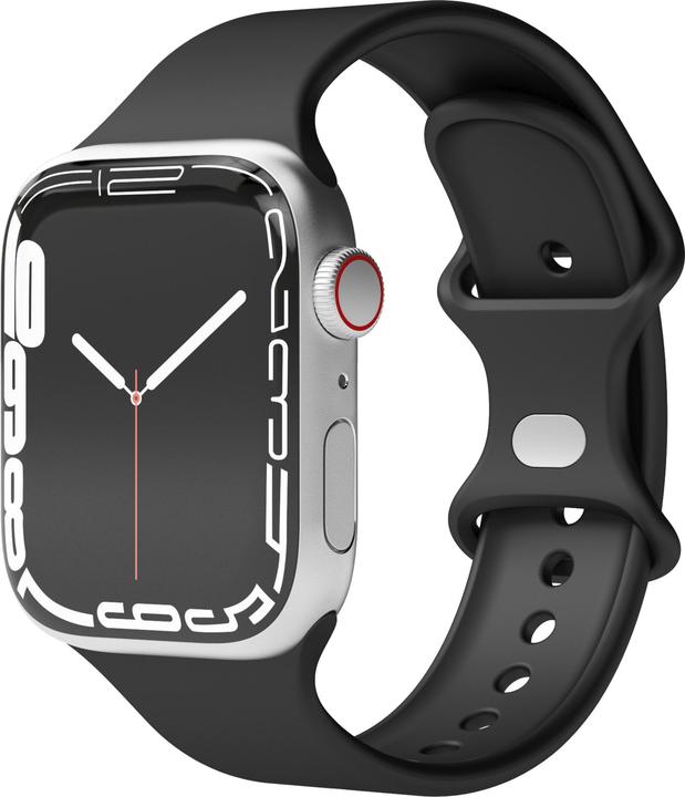 Produktbild Vonmählen Silicone Loop Case 2 Band One Black 42/44/45/49mm (42 mm, 44 mm, 45 mm, 49 mm, Silikon)