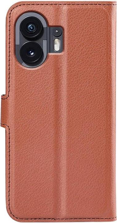 Actual product image Cover-Discount Nothing Phone (2) - Leather case cover brown (Nothing Phone (2))