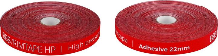 Produktbild BBB Rimtape Hp Adhesive 22mmx45m Red (22 mm)