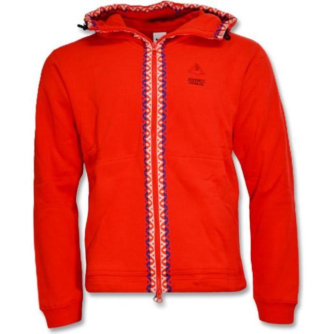 Nike, Uomini, Felpa + Maglione, Kyrie Irving Full-Zip Hoodie - DA6689-673, Rosso, (S)