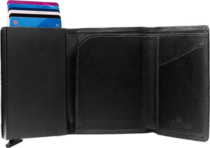 Immagine prodotto The Chesterfield Brand Wax Pull Up porta carte di credito in pelle con protezione RFID 7 cm
