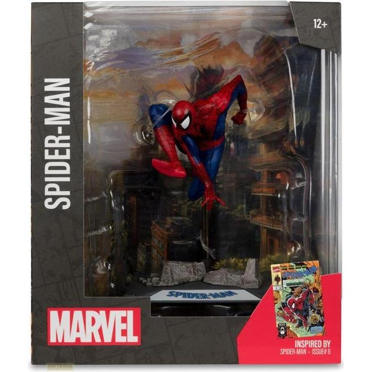 Thumbnail - McFarlane Marvel PVC Statue 1/10 Spider-Man (Spider-Man #6) 9 cm