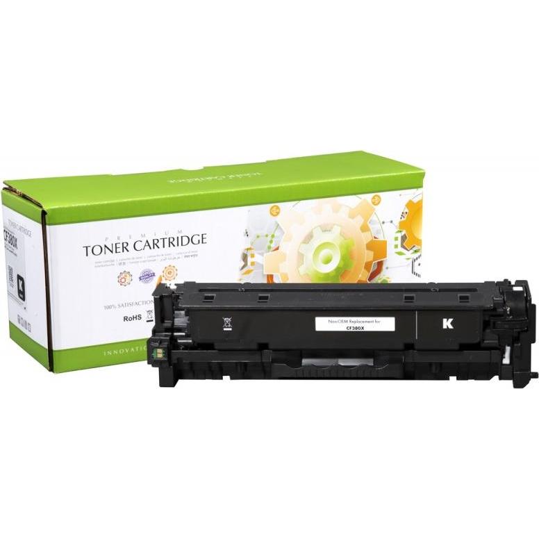 Control, Toner, Neoriginali Static HP 312X (CF380X), juoda kasetÄ- (FC)