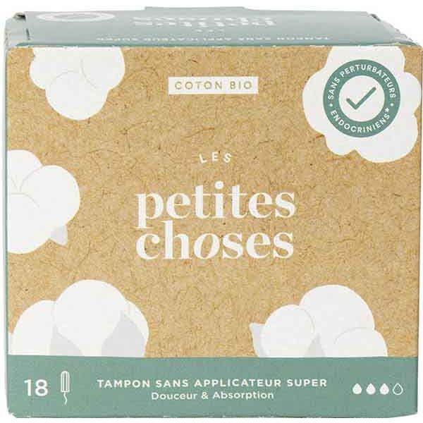 Produktbild Les Petites Choses Tampons super Bio (18 x)