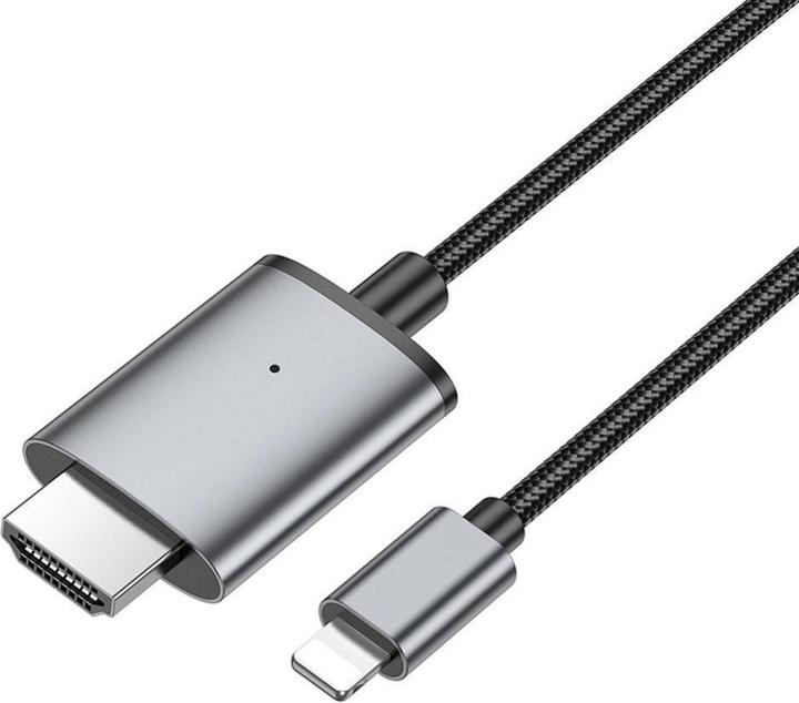 Actual product image Hoco Lightning — HDMI (type A) (2 m)