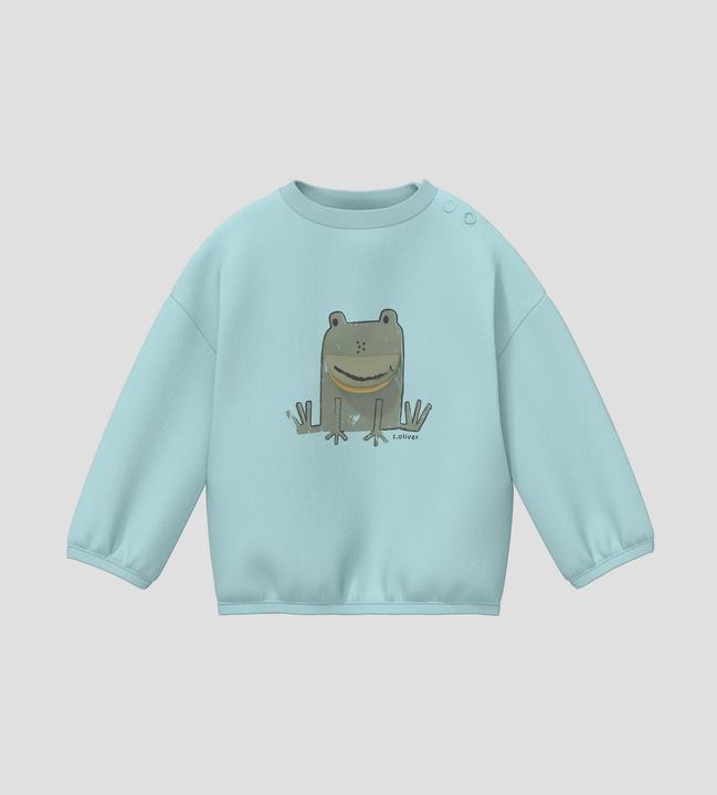 Produktbild s.Oliver Sweatshirt Weiches Sweatshirt im Loose Fit mit Frontprint (62)