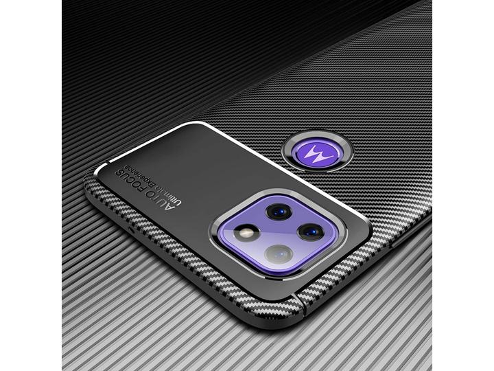 Produktbild Screenguard Motorola Moto G 5G Hülle Carbon Design TPU Case (Motorola Moto G 5G)