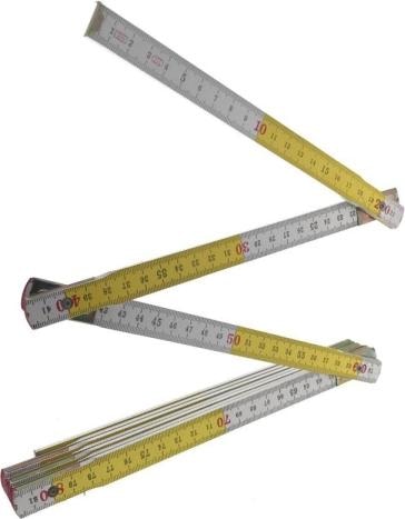 Produktbild Benson Faltlineal 2 Meter Holz Holzstab