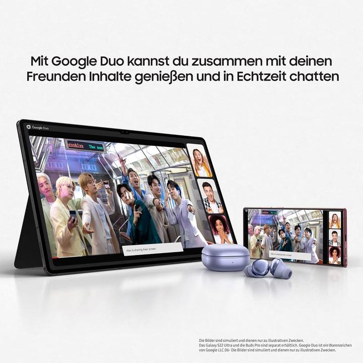 Immagine prodotto Samsung Galaxy Tab S8+ (Solo WiFi, 12.40", 128 GB, Grafite)