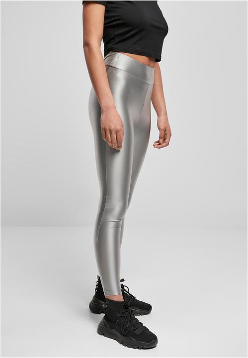 Produktbild Urban Classics Ladies Highwaist Shiny Metallic Leggings - 12470 (XL)
