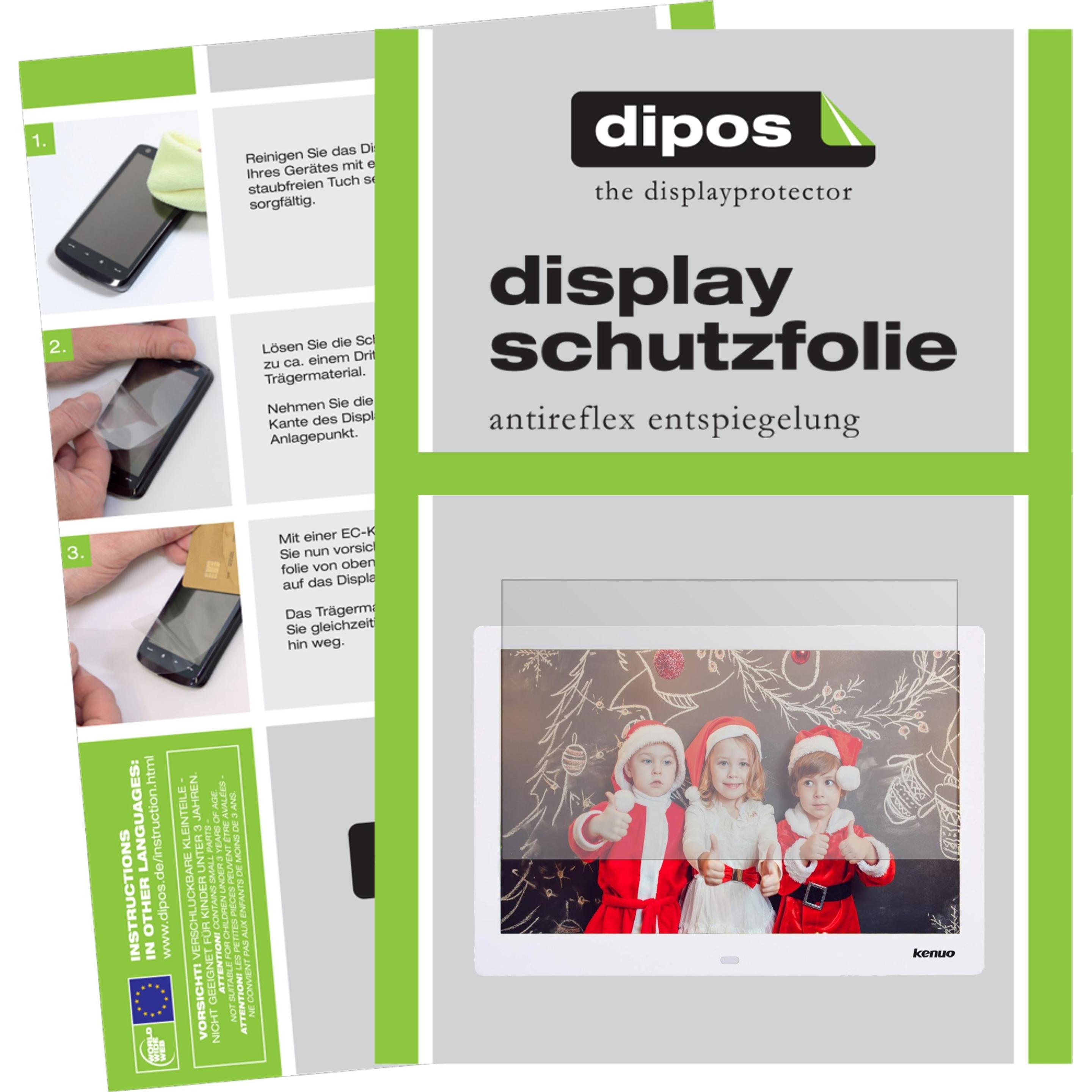 Dipos Displayschutzfolie Antireflex (2 Stück, Kenuo 13.3 Zoll), Tablet Schutzfolie