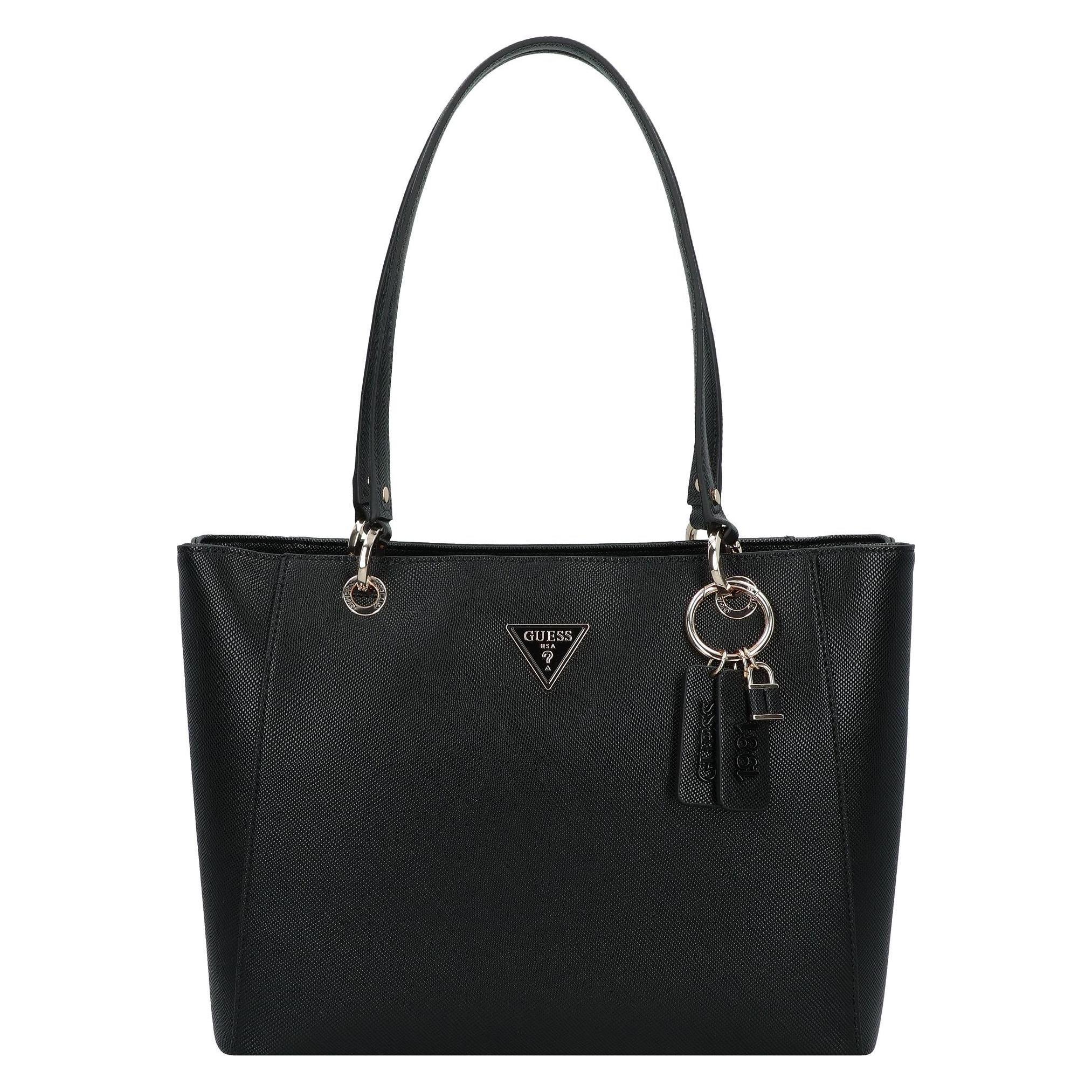 Guess, Vrouwen, Tas, Noelle Ii Shopper Tasche 37 Cm, Zwart, (11 l)