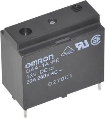 Actual product image Omron Industrial Automation Print-Leistungsrelais G4A 1 Schliesser 20A DC 24V 640Ohm