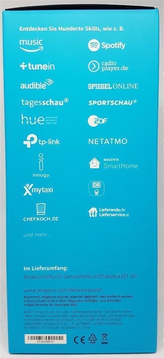 Actual product image Amazon ECHO (2nd gen) (IFTTT, Amazon Alexa)