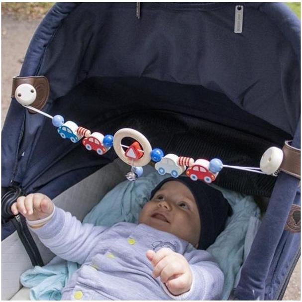 Thumbnail - Goki, Kinderwagenspielzeug, Kinderwagenkette Autos