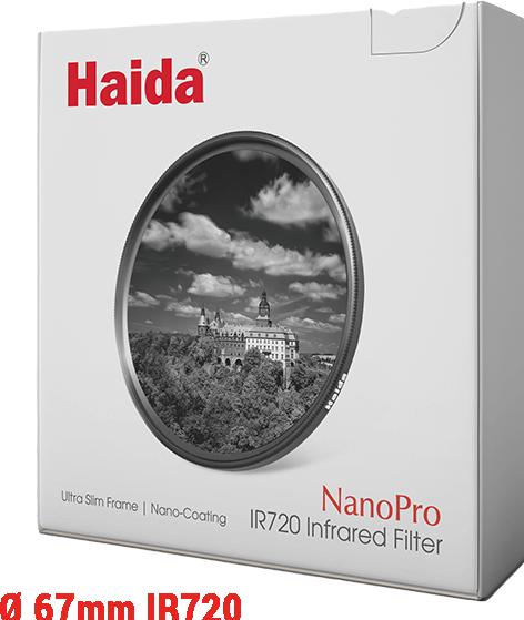 Produktbild Haida NanoPro IR720 Filter 67mm (67 mm, Infrarot durchlass Filter)
