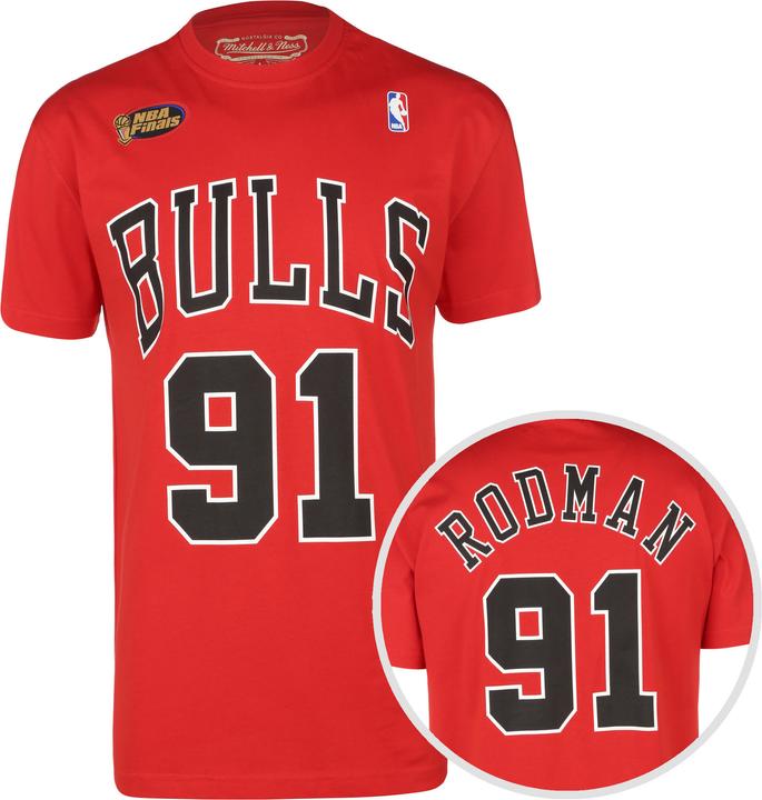 Immagine prodotto Mitchell & Ness Maglietta Chicago Bulls Dennis Rodman Uomo (M)
