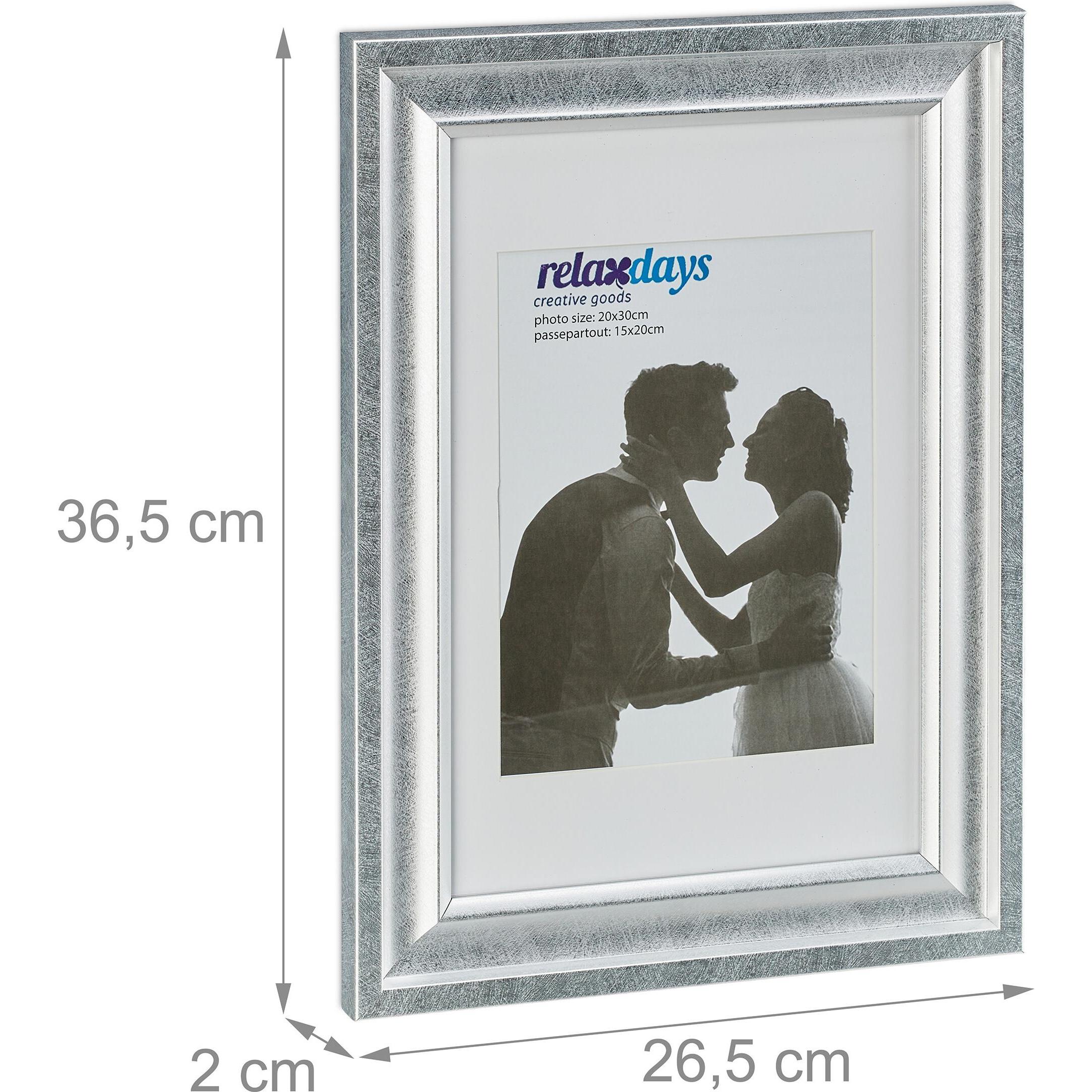 Thumbnail - Relaxdays, Bilderrahmen, 2x Bilderrahmen (20 x 30 cm)