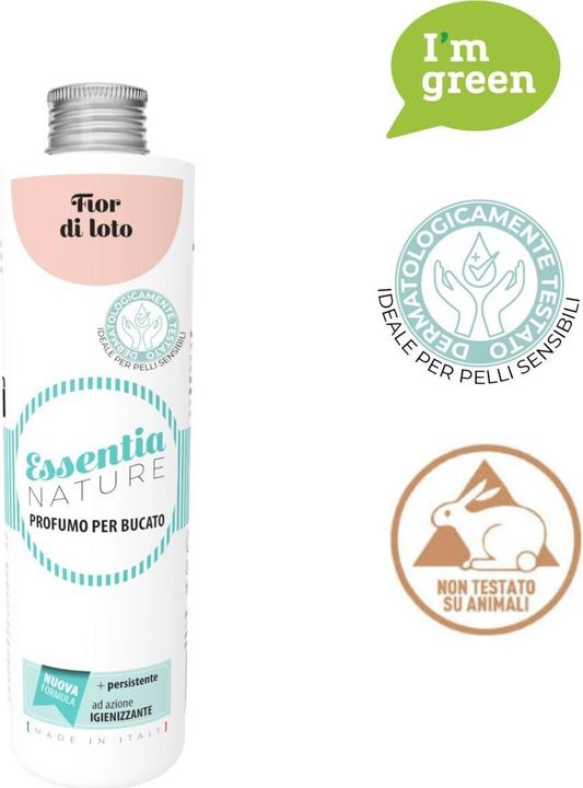 Immagine prodotto Essentia Wäscheparfüm mit Lotusblume (25 Cicli di lavaggio, Detergente liquido)