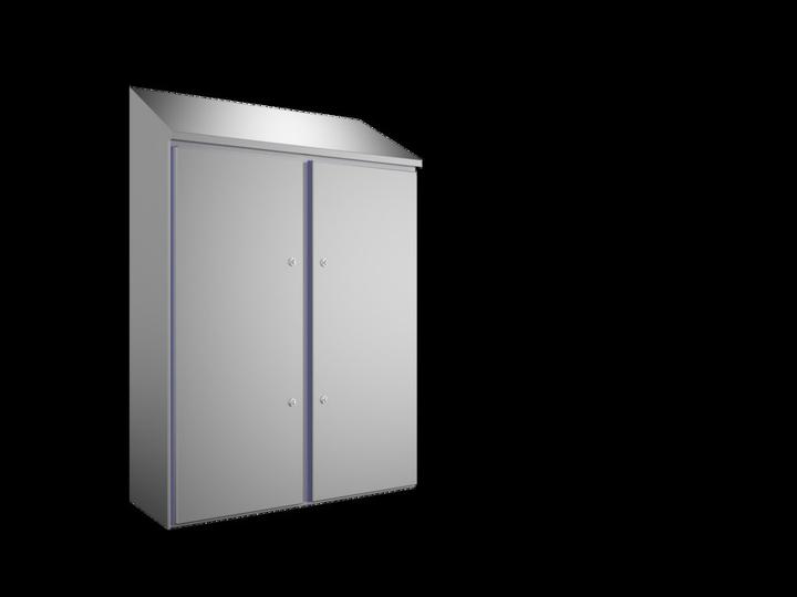 Produktbild Rittal HD 1319.600 Schaltschrank 1010 x 1480 x 400 Edelstahl, Stahlblech Edelstahl 1St.