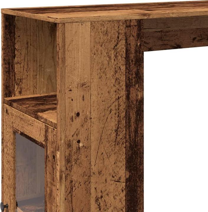 Image du produit VidaXL Table de bar avec étagère -Optique