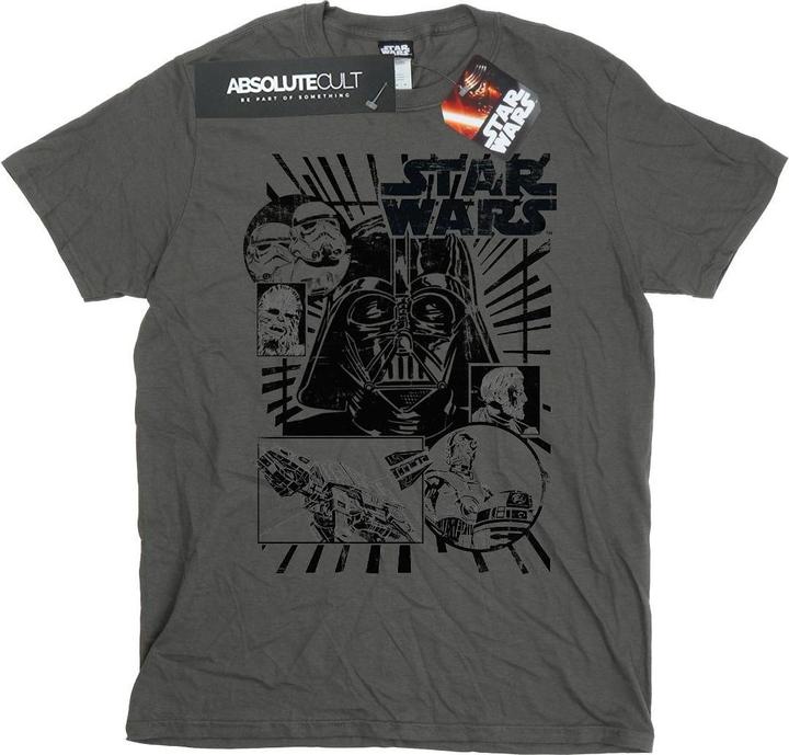 Produktbild Star Wars Darth Vader Montage TShirt (M)