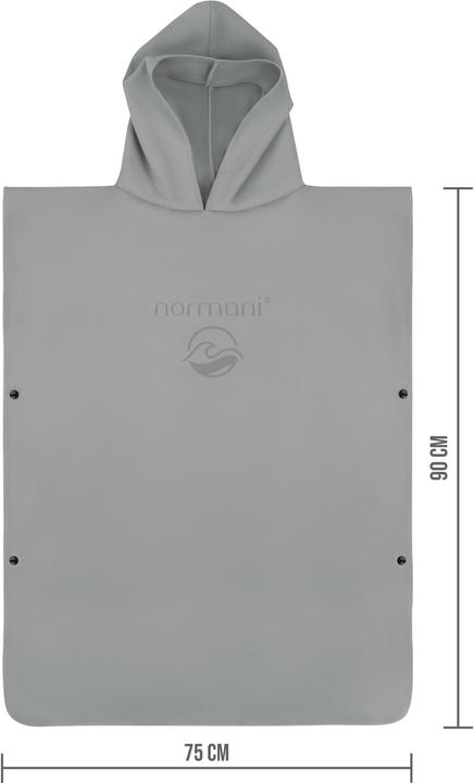 Produktbild Normani Mikrofaser Badeponcho für Erwachsene Camuy - 9161