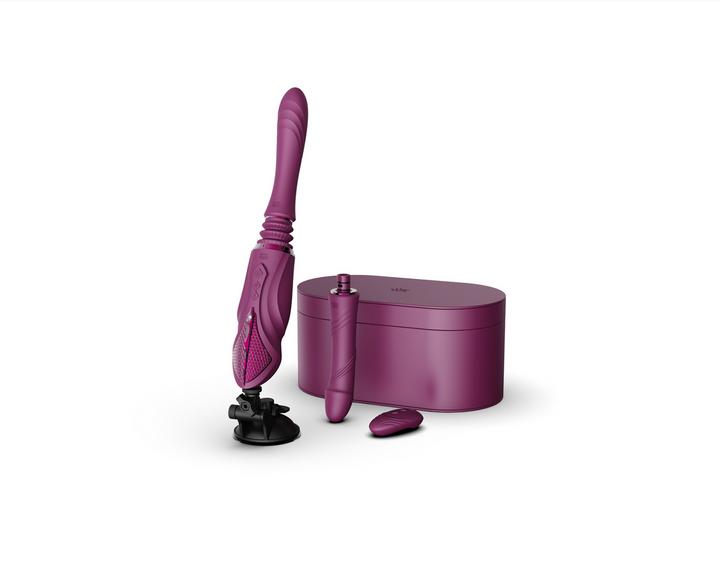 Actual product image Zalo Sesh shock heating vibrator with remote control