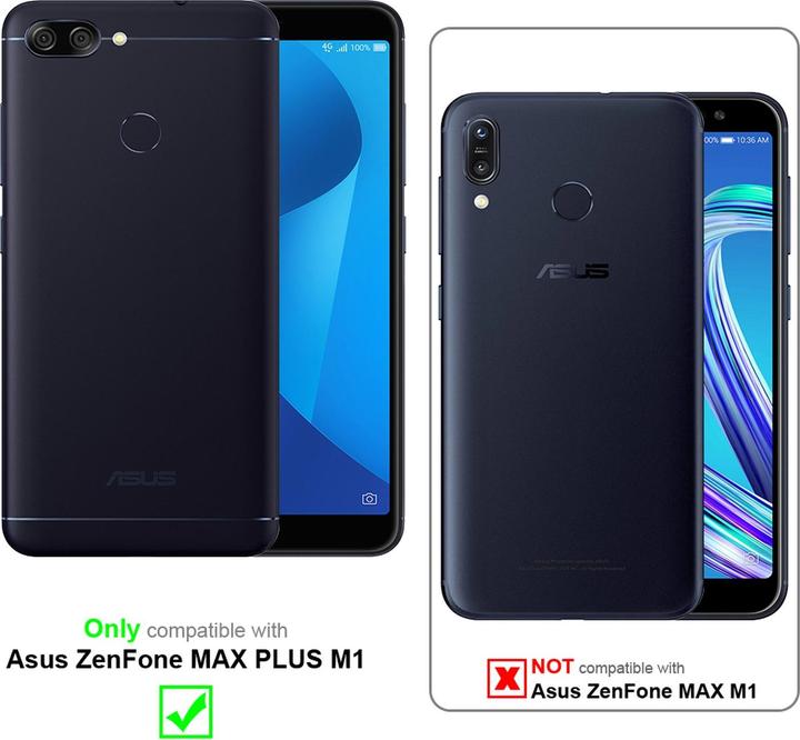 Produktbild Cadorabo Displayschutzglas (3 Stück, Asus Zenfone Max Plus (M1), Asus Zenfone Max Pro (M1))