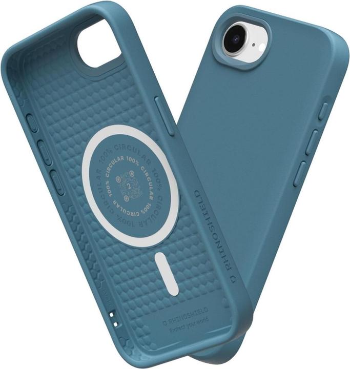 Image du produit RhinoShield SolidSuit MagSafe iPhone 16e Ocean Blue, Grundfarbe: Blau (Apple iPhone 16e)
