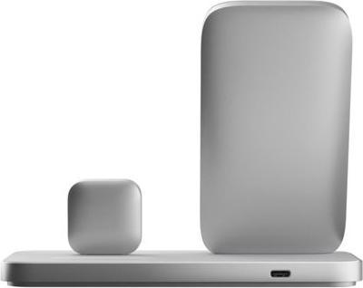 Actual product image Nomad Stand One Max - Silver Qi2.2 4th Gen (25 W)