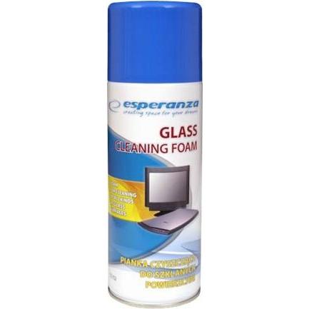 Esperanza ES102 - 5905784766775 ES102 - Foam Glass Cleaning 400ml, Kamerareinigung, Blau, Weiss