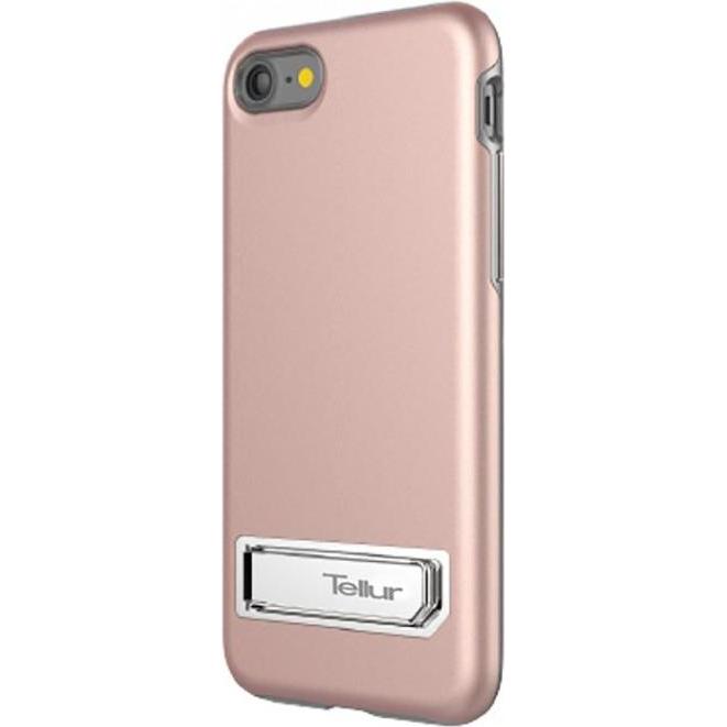 Tellur Cover Premium Kickstand Ultra Shield for iPhone 7 pink (Apple iPhone 7), Smartphone Hülle, Rosa