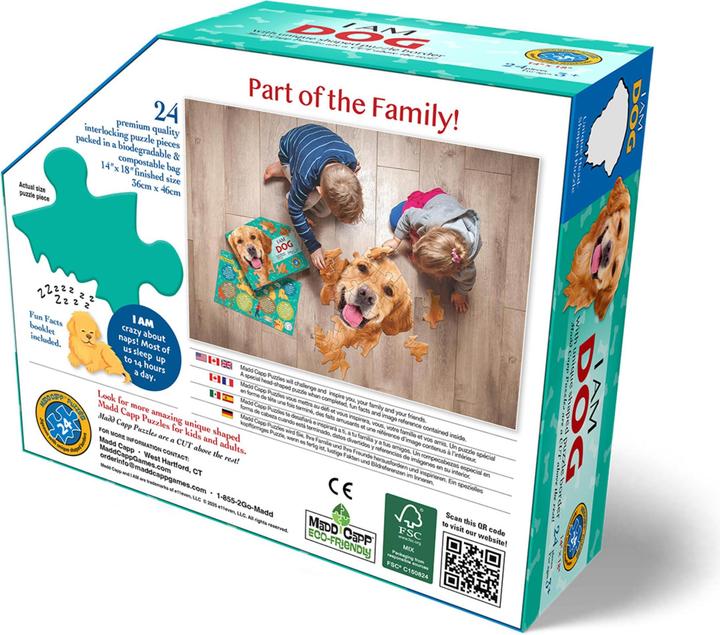 Produktbild Madd Capp I AM DOG 24 PUZZLE - pre-school (24 Teile)