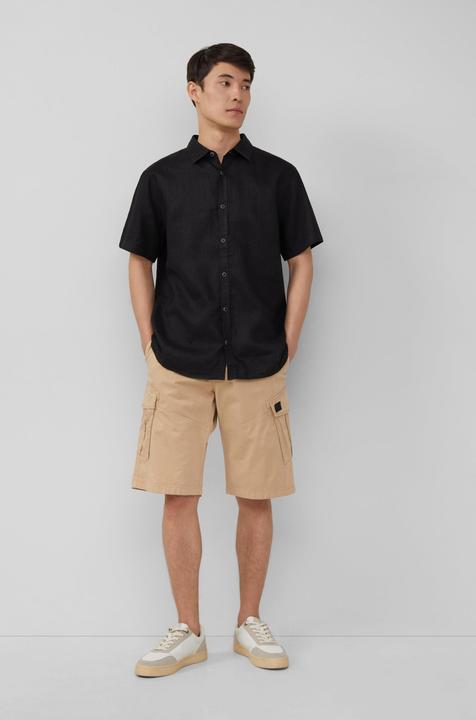 Produktbild S.Oliver Hemd Regular Fit: Leichtes Kurzarmhemd aus 100% Leinen (M)