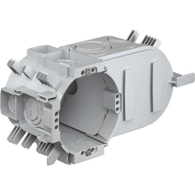 Kaiser, Scatola di derivazione, UP Elektronik-Dose UP1 1068-06 Fix Klemmrippen 4x3 Schraubdome