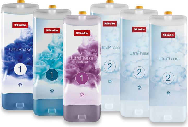 Miele Set 6 UltraPhase 1 und 2 Probepaket (Halbjahresvorrat Waschmittel)