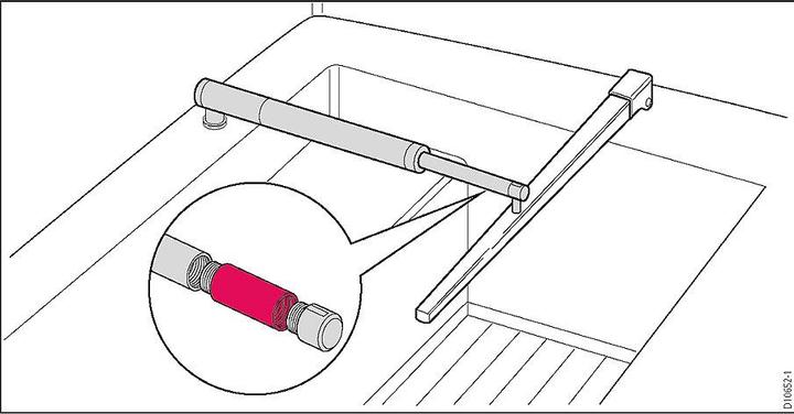Actual product image Raymarine Push-rod extension
