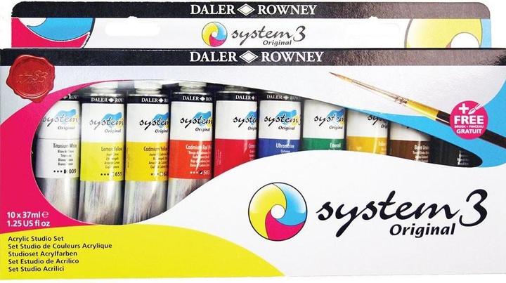Actual product image Daler-Rowney System3 Acrylic Studio Set 10x37 ml (37 ml)