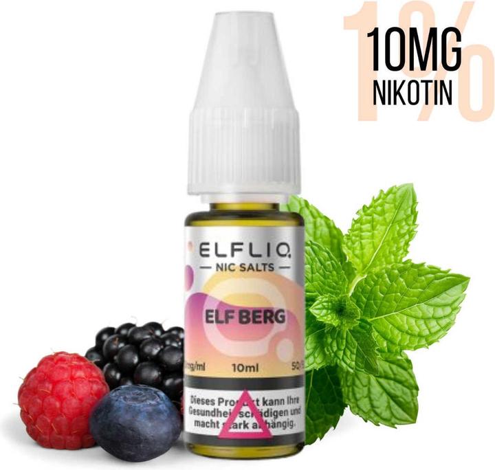 Immagine prodotto Elfbar ELFLIQ, ELF BERG 10mg (mentolo)