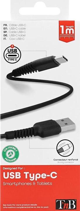 Actual product image T'nB TNB USB-C cable 1 metre (1 m, USB 3.2 Gen 1, 18 W)