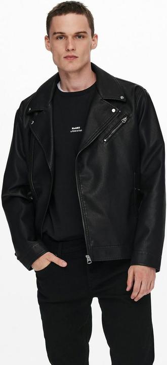 Produktbild Only & Sons Biker Kunstlederjacke (XL)