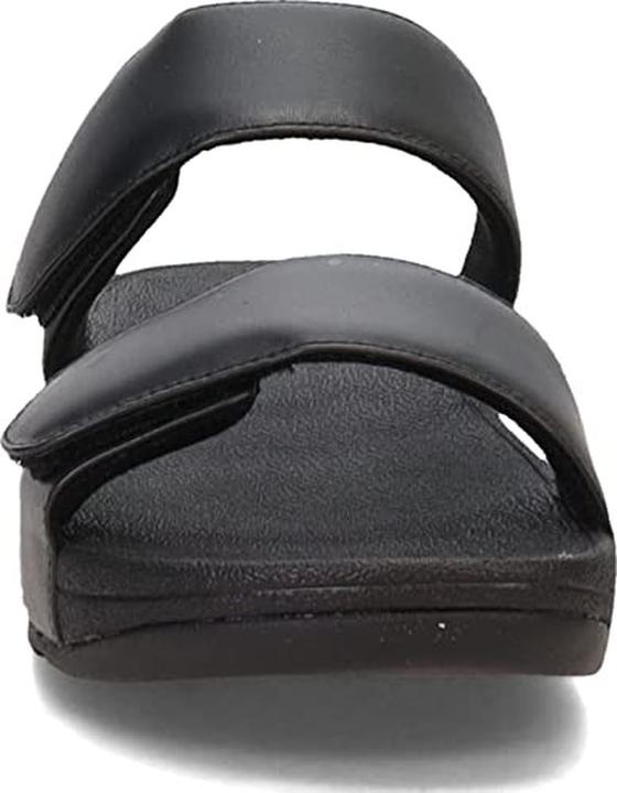 Actual product image Fitflop Lulu Adjustable Leather Slippers Dames (41)