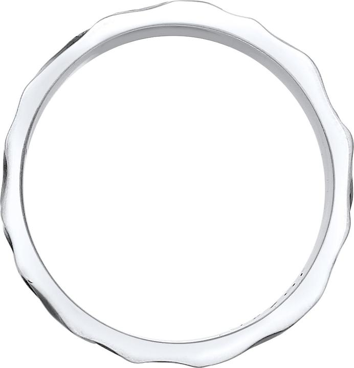 Image du produit Kuzzoi Bague Hommes Bandeau Forgé Used Look 925 Argent (56, Argent 925)