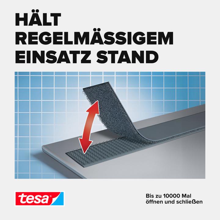 Produktbild tesa On&Off Klettpunkte, selbstklebend (16 mm)